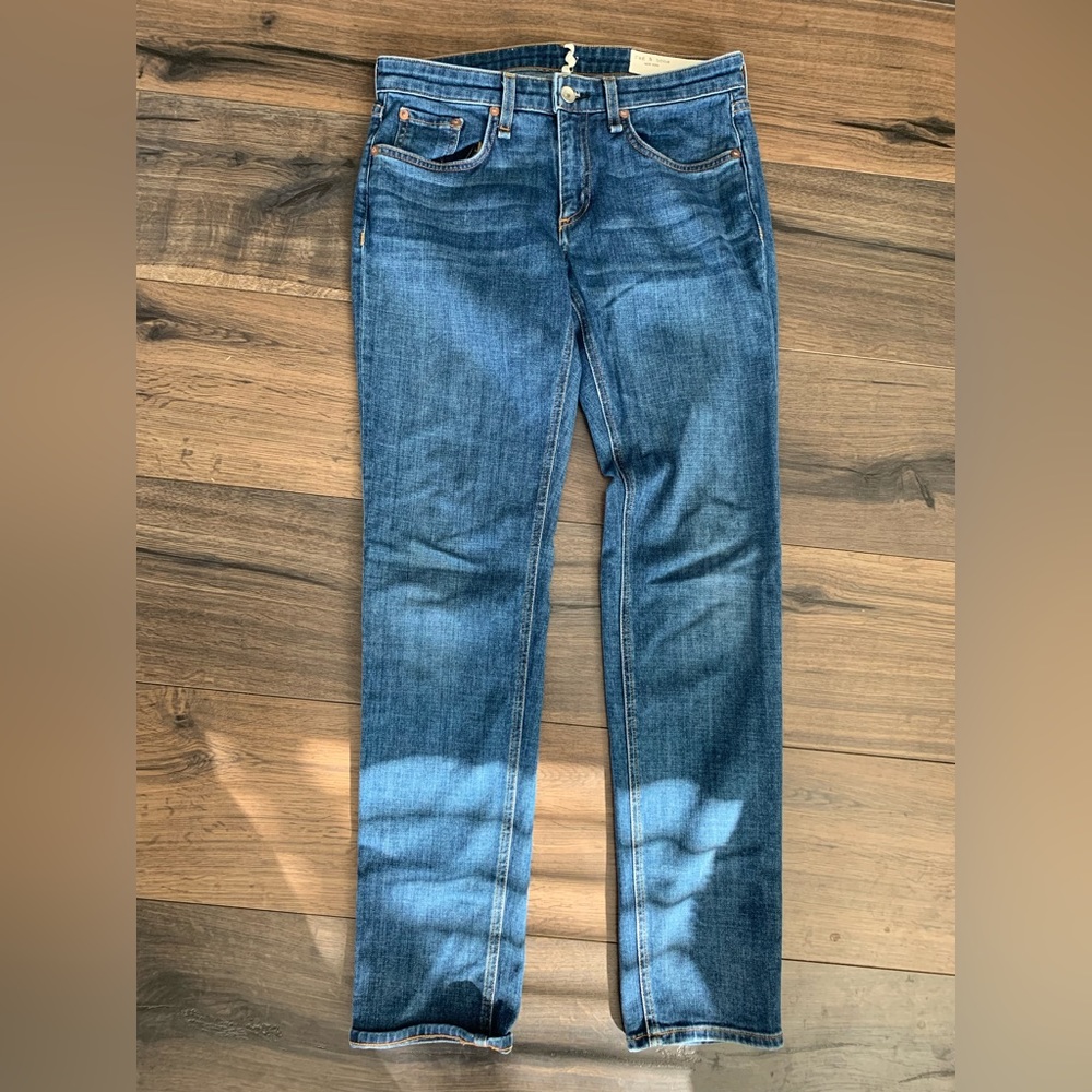 Rag and Bone Dre low rise slim boyfriend jeans